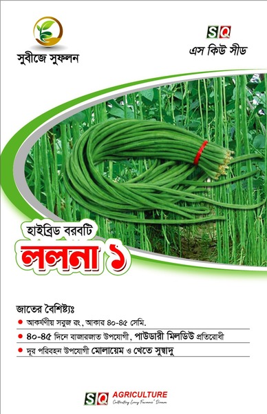 হাইব্রিড, বরবটি *ললনা-১ Haybrid Bean-Lalona-1