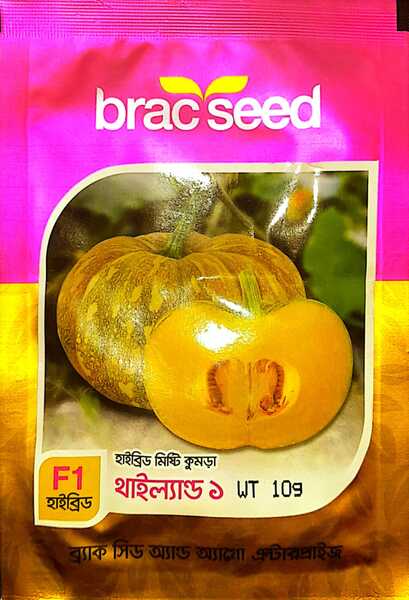 ব্র্যাক সীড মিষ্টি কুমড়া: থাইল্যান্ড-১ (BRAC Seed Pumpkin: Thailand-1)